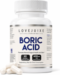 Boric Acid Vaginal Suppositories for pH Balance and Odor Control