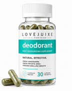 Natural Deodorant Chlorophyll Pill for Body Odor, Detox & Healthy Skin