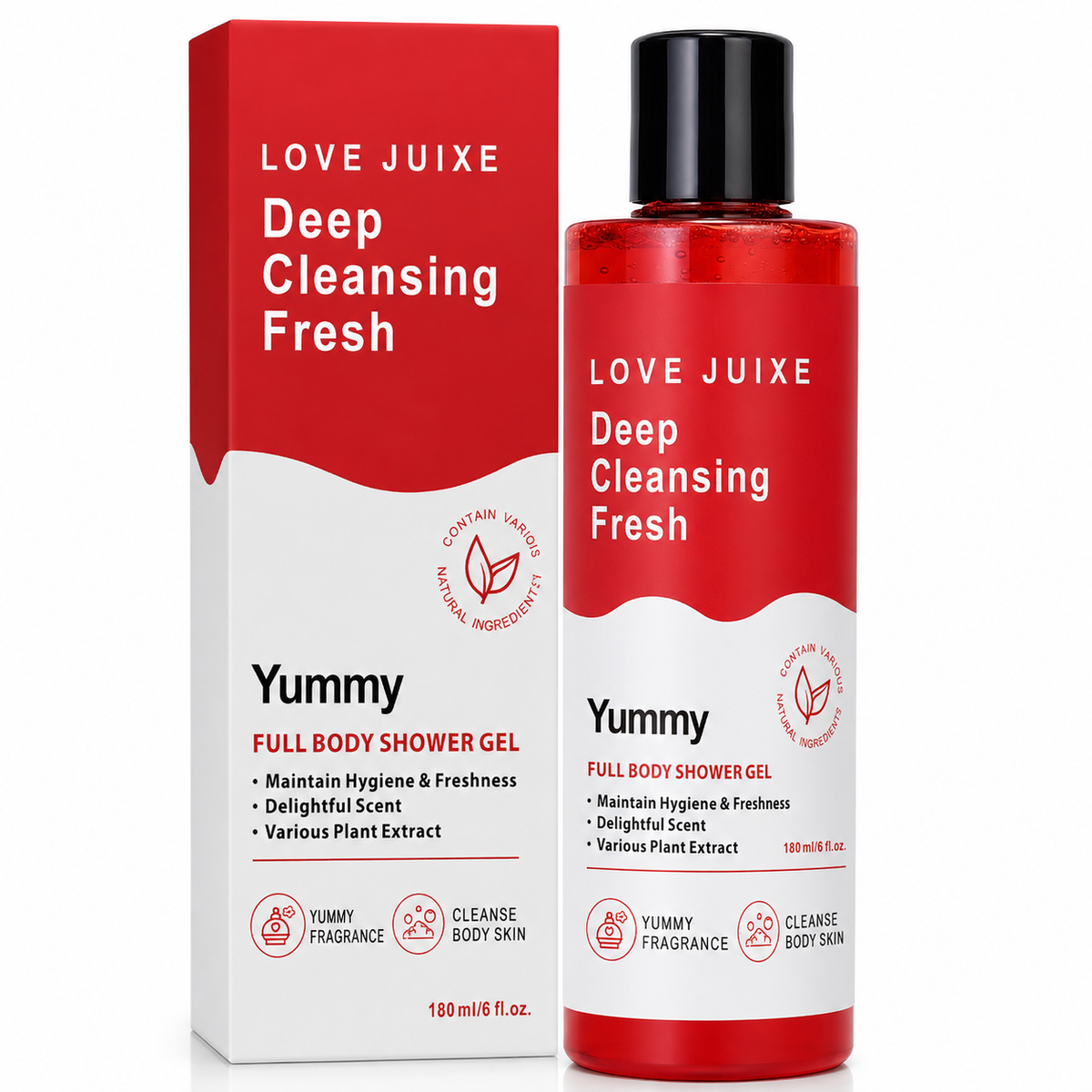 Organic Body Wash Delicious Hydrating Juicy Daily Use