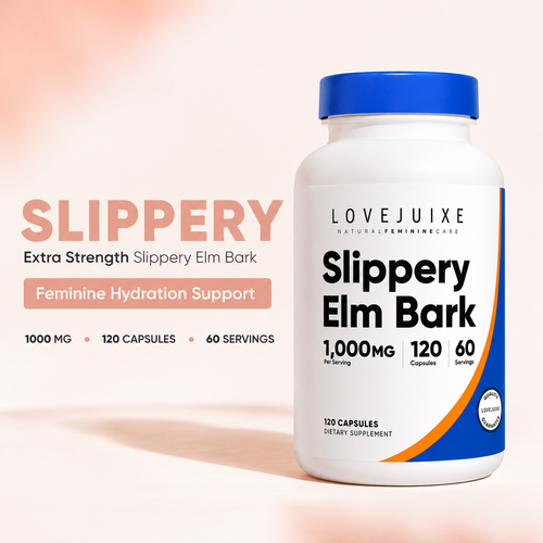 Extra Strength Slippery Elm Bark Moisture Capsules