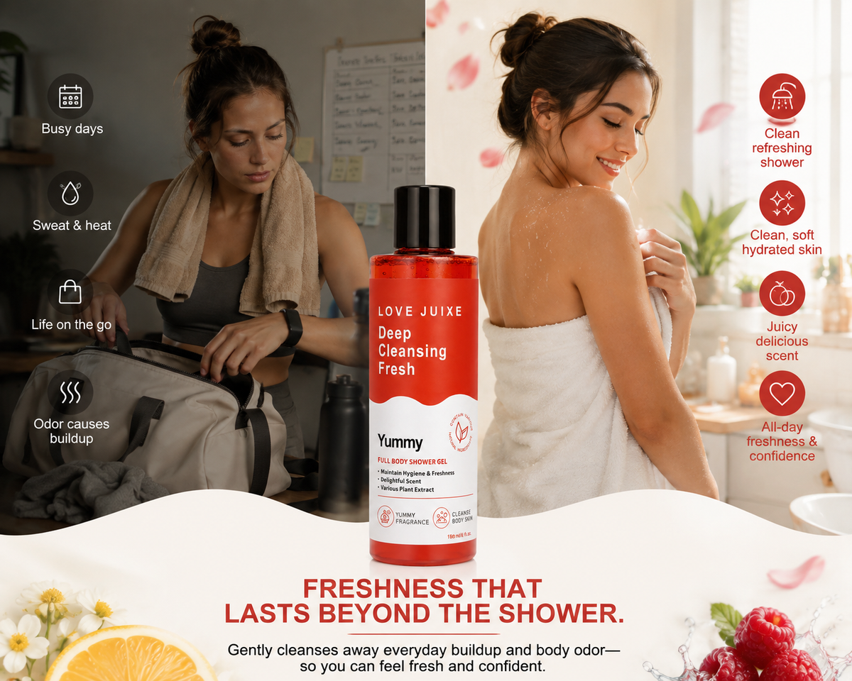 Organic Body Wash Delicious Hydrating Juicy Daily Use