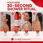 Organic Body Wash Delicious Hydrating Juicy Daily Use